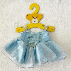 Build-A-Bear Blue Princess Dress